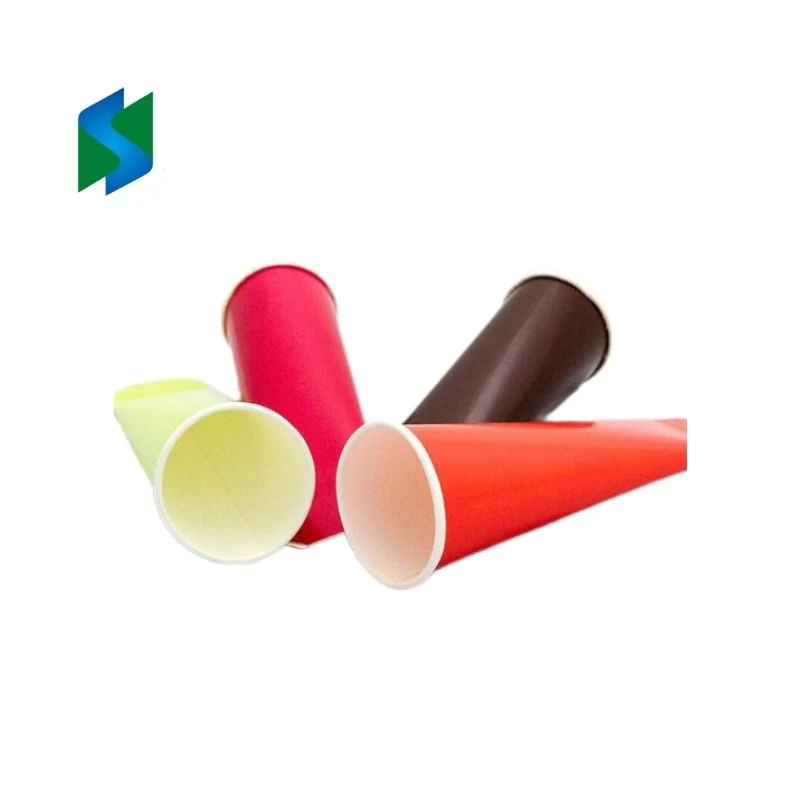 Jiushun Wholesale Disposable Ice Cream Popsicle Pure Fruit Milk Shake Tube 50ml 100ml Calippo Squeezed Cup with Plastic Lid